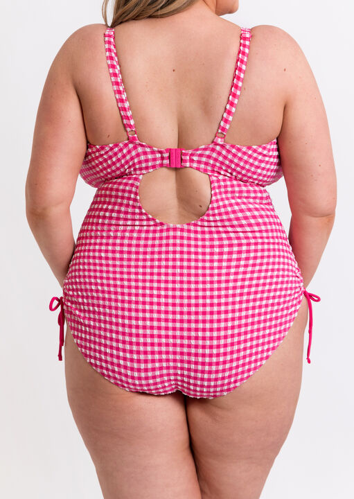 Holiday Check Non Wired Swimsuit  image number 2.0