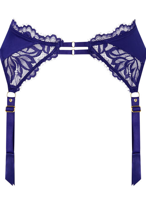 Dark Romance Satin Suspender Belt image number 5.0