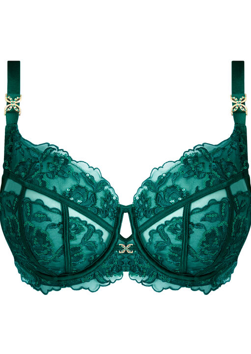 Endless Attraction Non Padded Fuller Bust Balcony Bra image number 4.0
