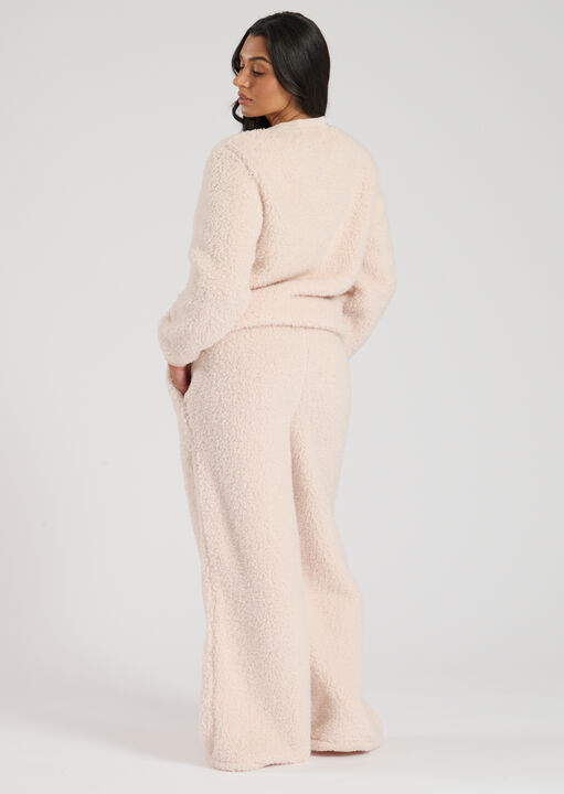 Borg Jumper & Wide Leg Set image number 2.0