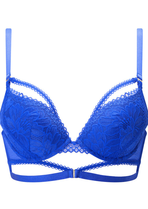 Yours Truly Padded Plunge Bra image number 4.0