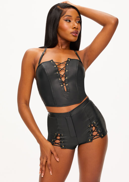 Limelight Lover PU Short image number 0.0