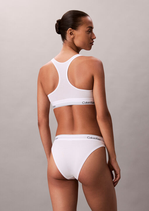 Icon Cotton Modal Unlined Bralette image number 2.0