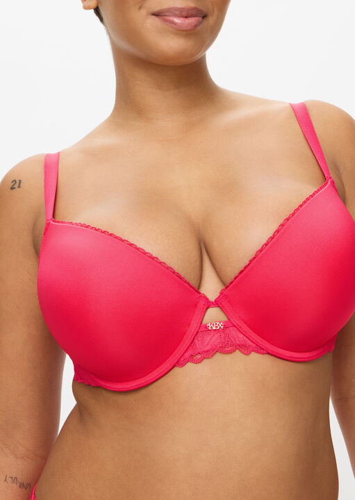 Harper Smooth Padded Plunge Bra image number 7.0