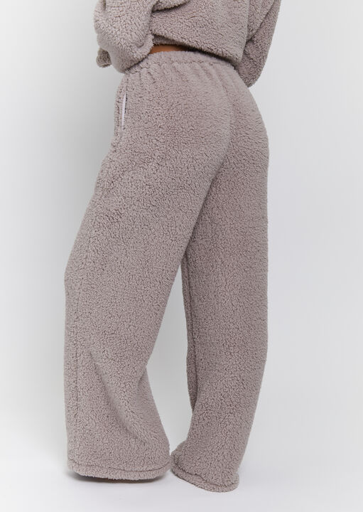 Borg Jumper & Wide Leg Set image number 1.0