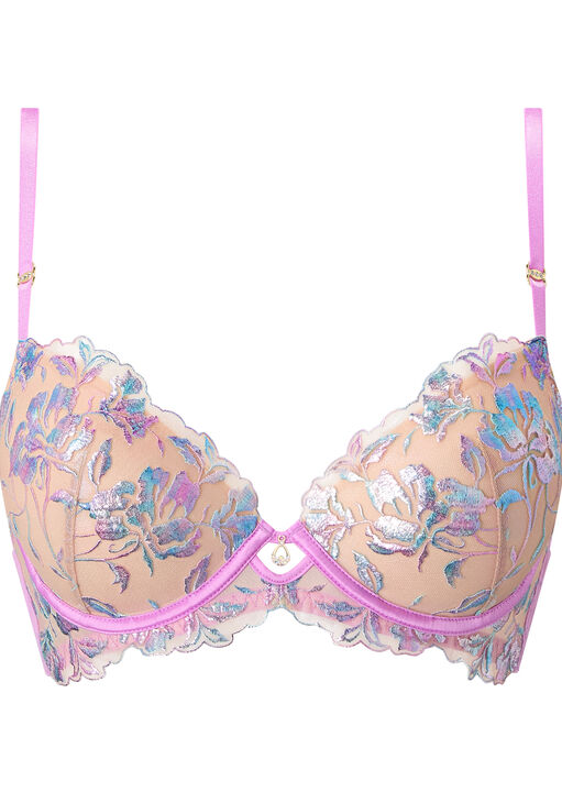Euphoric Padded Plunge Bra image number 4.0