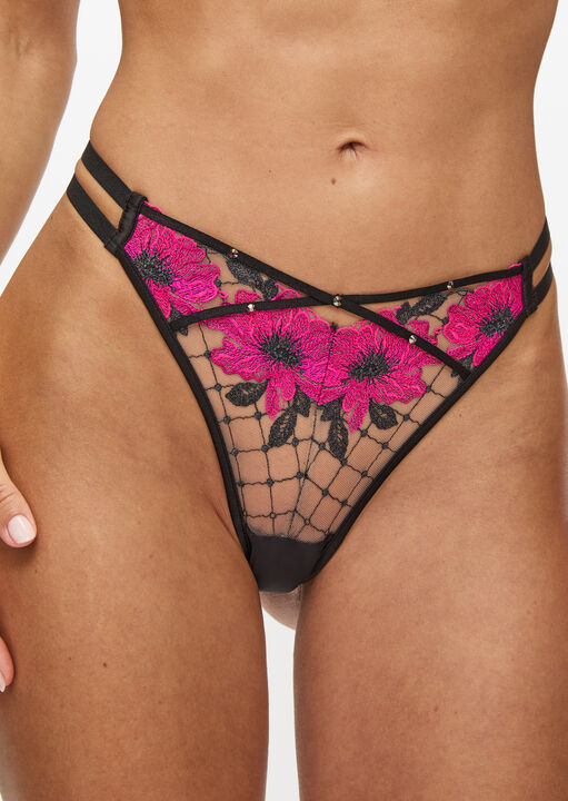 Boudoir Rose Thong image number 3.0