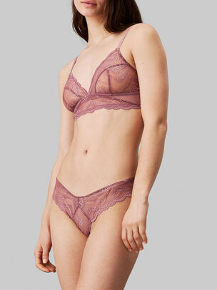 Instinct Unlined Bralette - Pink
