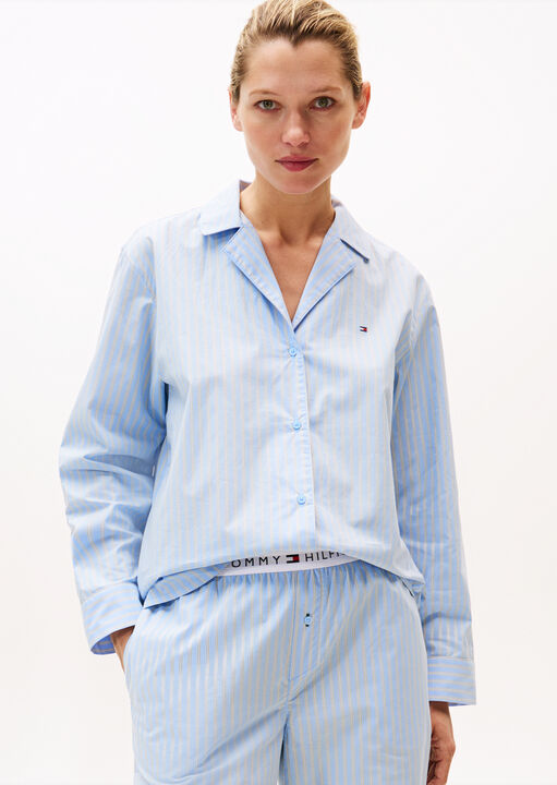 Heritage Poplin Stripe Shirt image number 1.0