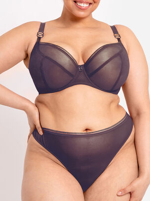 Lifestyle Plunge Bra - Purple