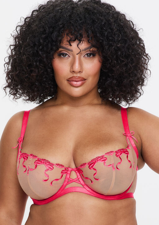 Bound By Love Non-Padded Balcony Bra image number 3.0