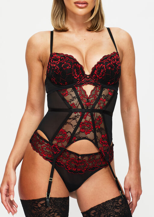Sexy Lace Basque image number 1.0