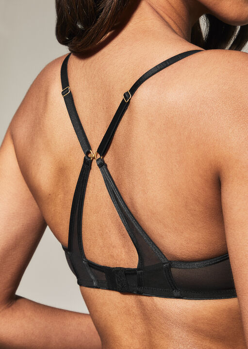 Zadie Non Pad Balcony Bra image number 4.0