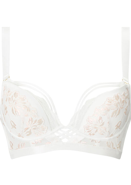 Mirage Padded Plunge Bra image number 4.0