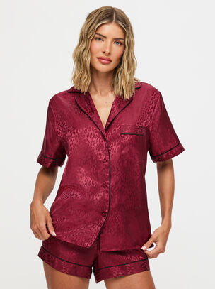 Signature Satin PJ Set