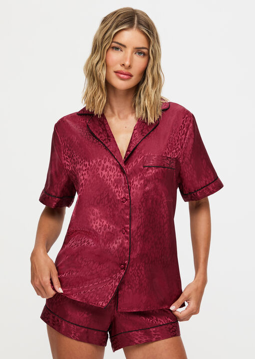 Signature Satin PJ Set image number 0.0