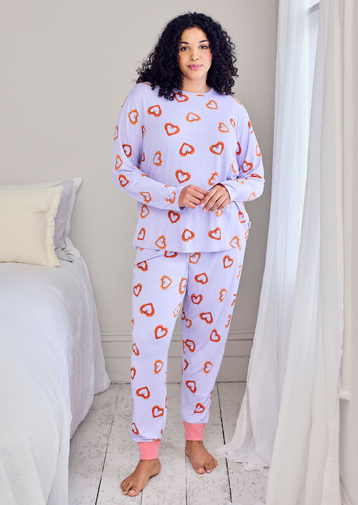 Shrimp Hearts Long Sleeve Set image number 4.0