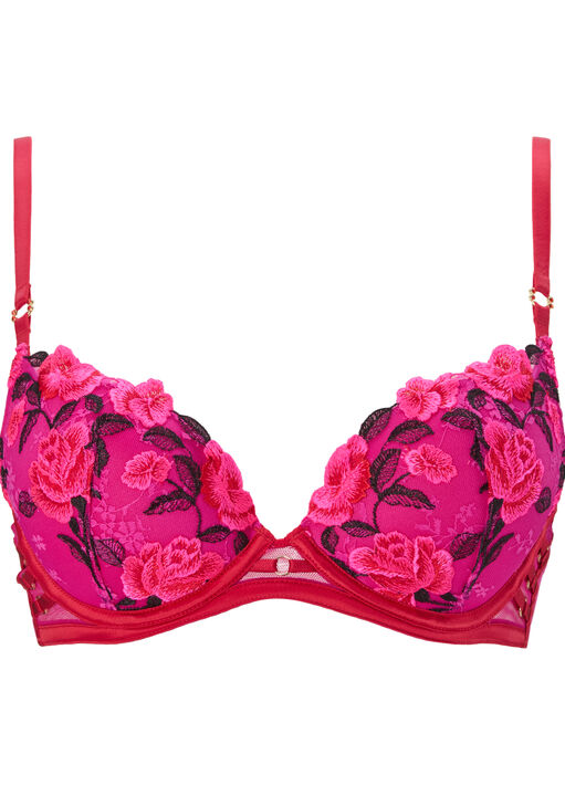 Everlasting Love Padded Plunge Bra image number 4.0