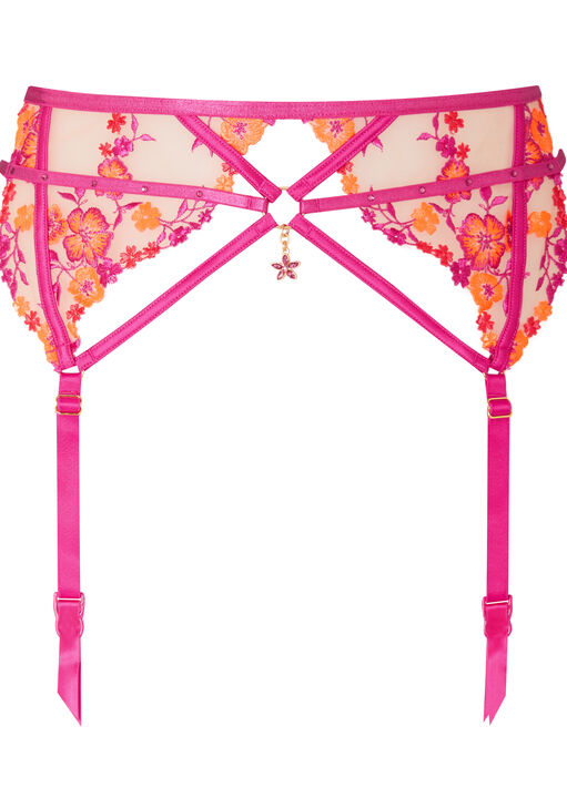 Tropical Tease Suspender Belt image number 4.0