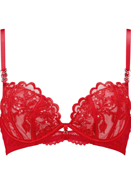 The Icon Non Padded Plunge Bra image number 5.0