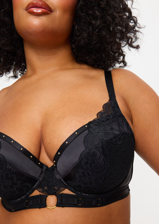 Undisputed Padded Plunge Bra image number 7.0