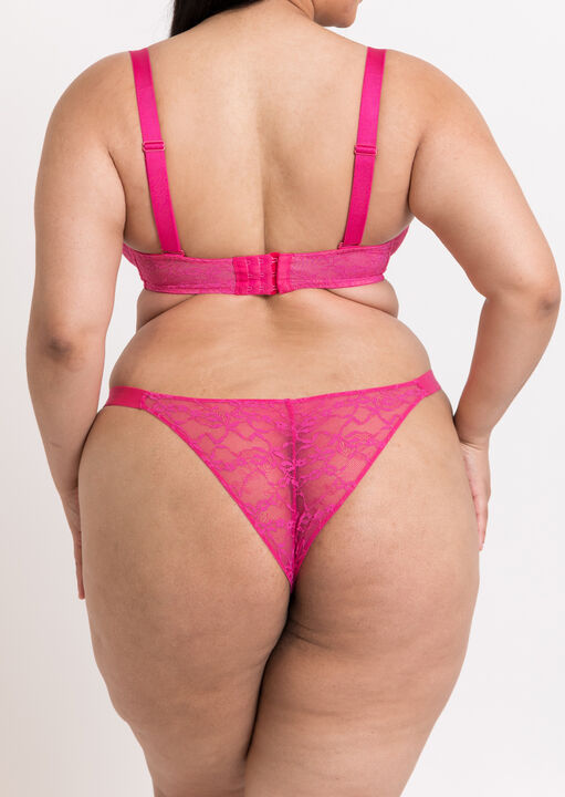 All Night Lace Balcony Bra image number 2.0