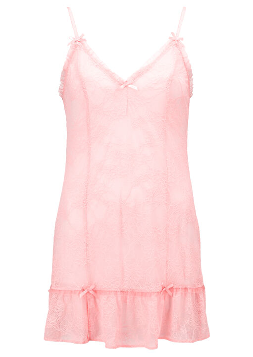 Sweet Dreams Lace Chemise Lingerie image number 4.0