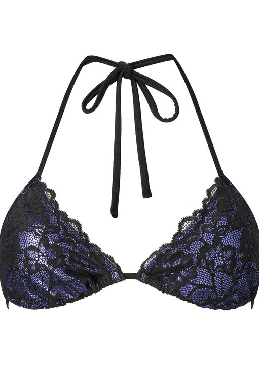 Dark Waves Triangle Bikini Top image number 5.0