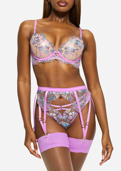 Euphoric Padded Plunge Bra image number 0.0