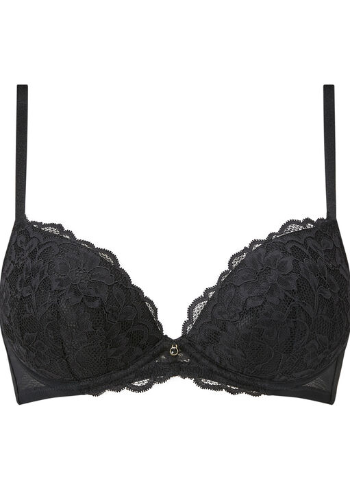 Sexy Lace Padded Plunge Bra - Pack of 2 image number 6.0