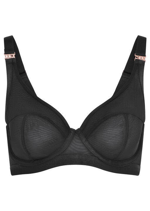 Soft Mesh High Apex Bra image number 5.0