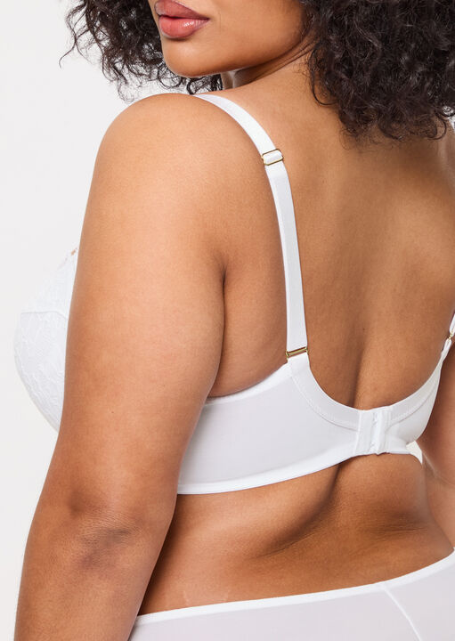 Sexy Lace Padded Balcony Bra image number 7.0