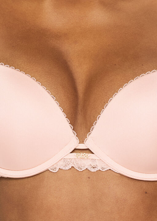 Harper Smooth Padded Plunge Bra image number 4.0