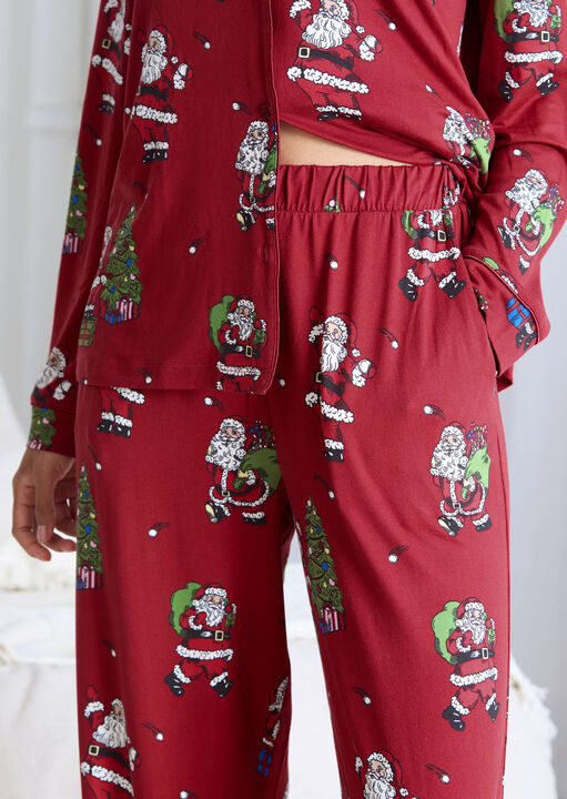 Snowball Santa Long Sleeve Set image number 5.0
