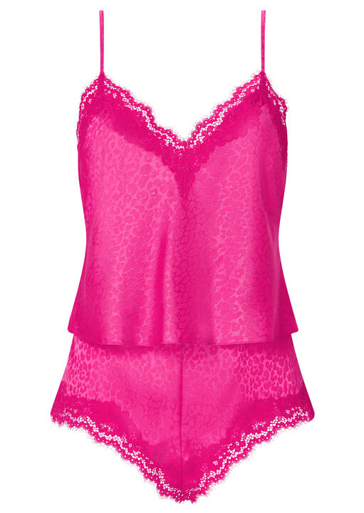 Signature Satin Cami Set image number 4.0