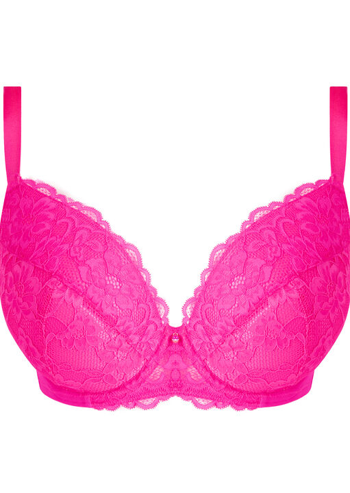 Sexy Lace Padded Plunge Bra image number 8.0