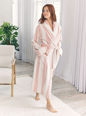 Stripe Robe - Pink
