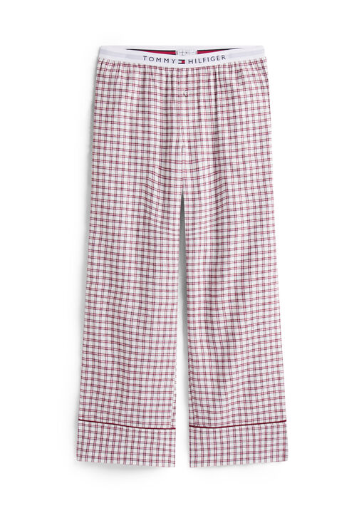 Holiday Flannel Wide Leg Pant image number 4.0