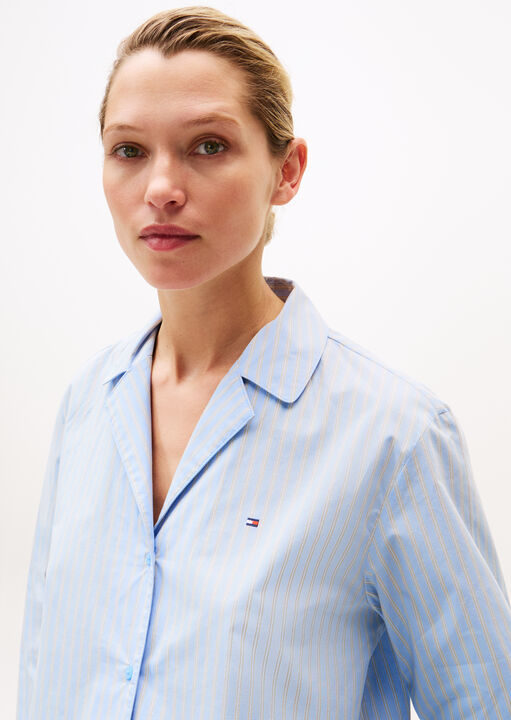 Heritage Poplin Stripe Shirt image number 3.0