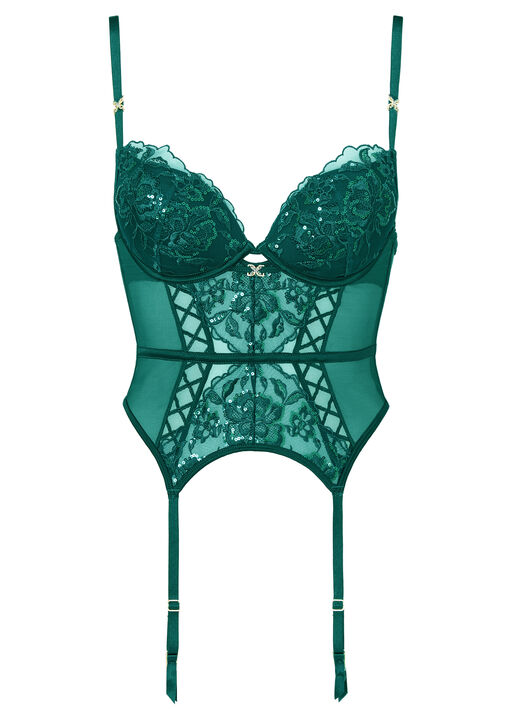 Endless Attraction Padded Wired Basque image number 4.0