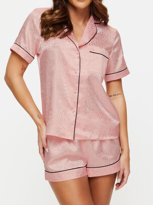 Signature Satin Pj Set