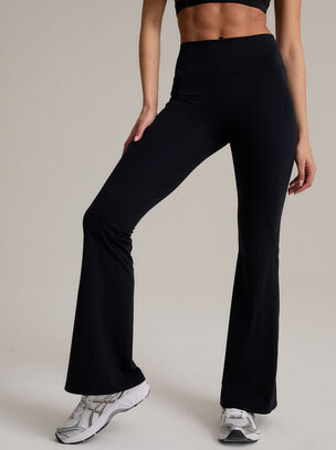Soft Sculpt Flared Leggings - Black