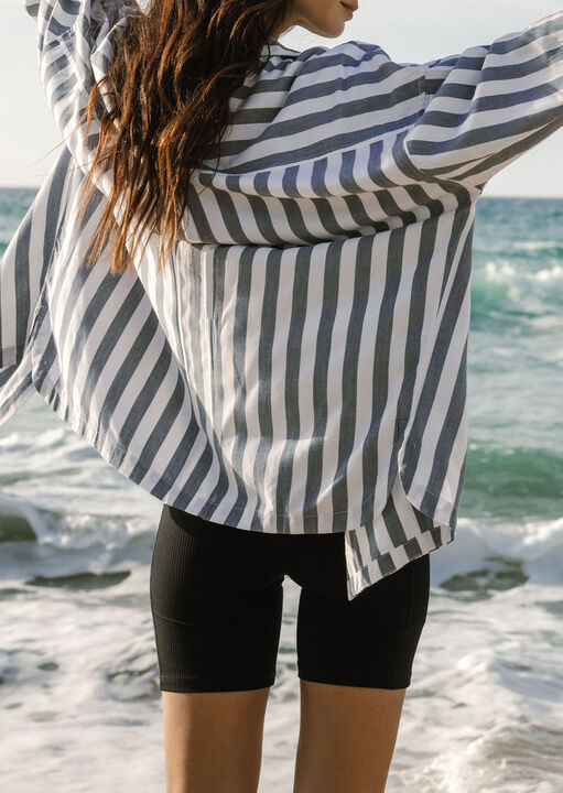 Poplin Stripe Shirt image number 2.0