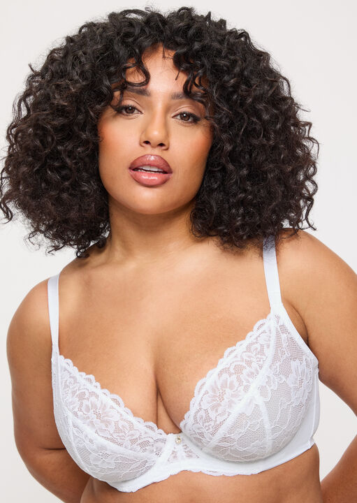 Sexy Lace Non Padded Fuller Bust Plunge Bra 2 Pack image number 2.0