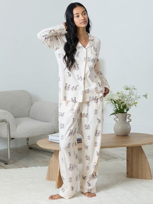 Penguin Revere Long Sleeve Set - White