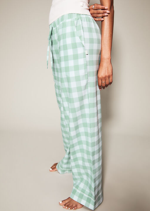 Knickerbox Gingham Vest Top & Trousers Set image number 5.0