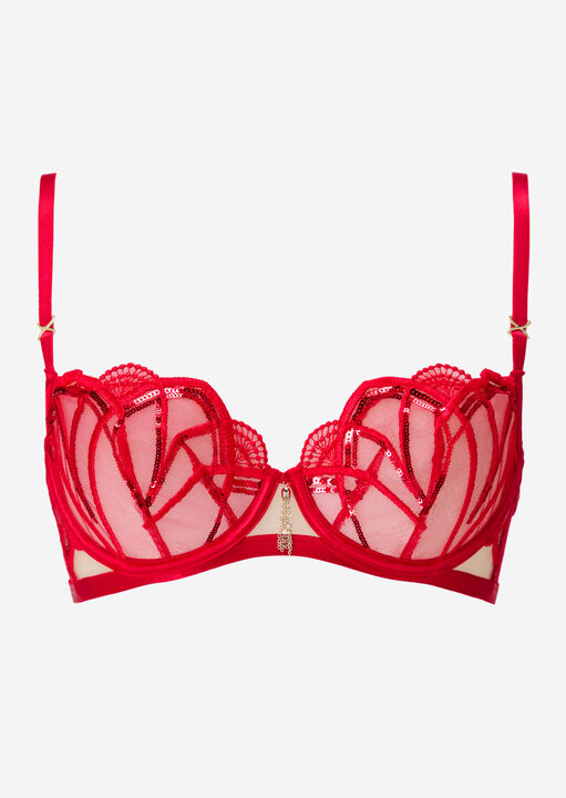 Desiring Decadence Non Padded Balcony Bra image number 5.0