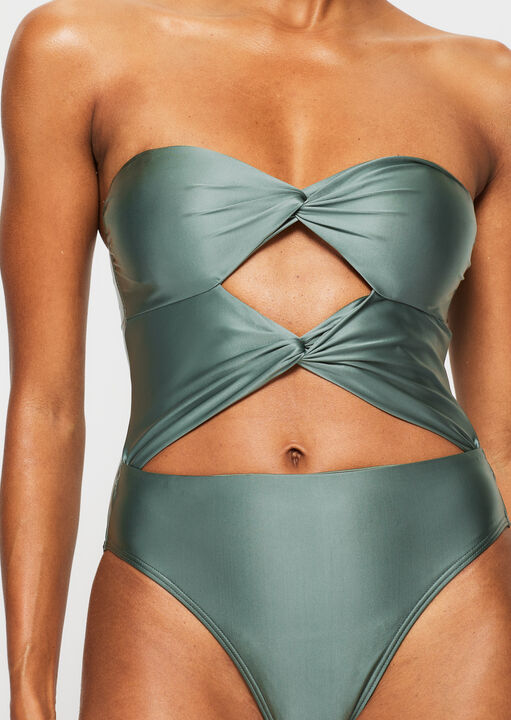 Swim Solid Collections Swimsuit  image number 6.0