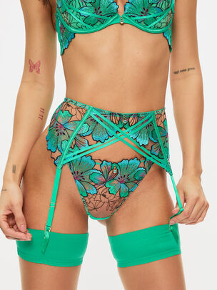 Fluorescence Suspender Belt