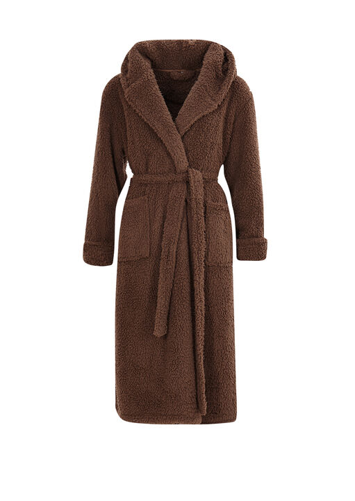 Chunky Sherpa Robe image number 4.0